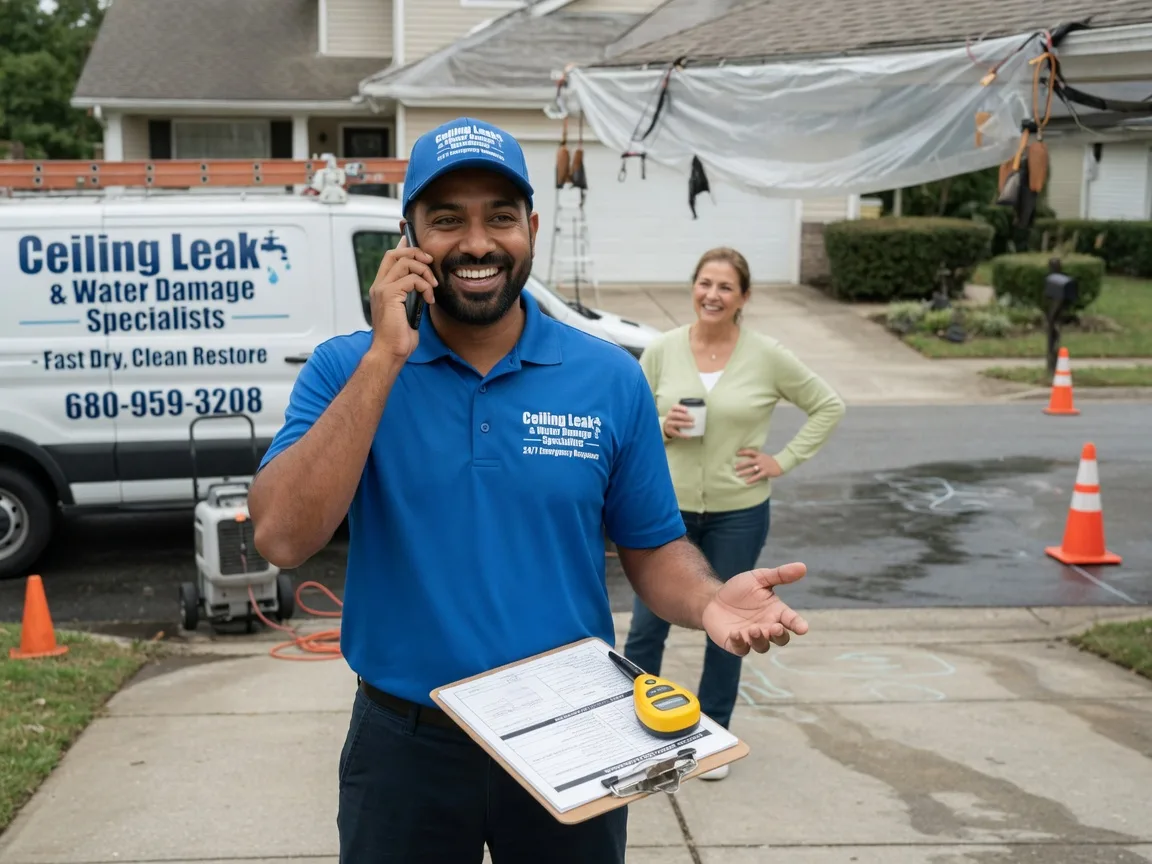 Ceiling Leak Cleanup Greenville Junction, ME FAQs
